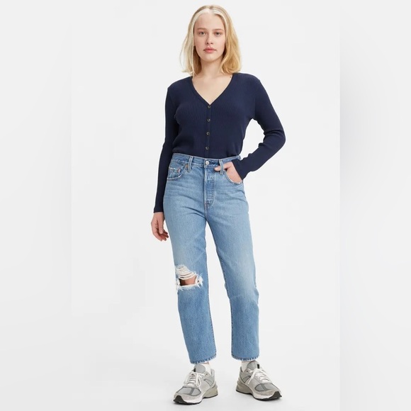 501™ Ripped Crop JeansLEVI'S® sz 28x26